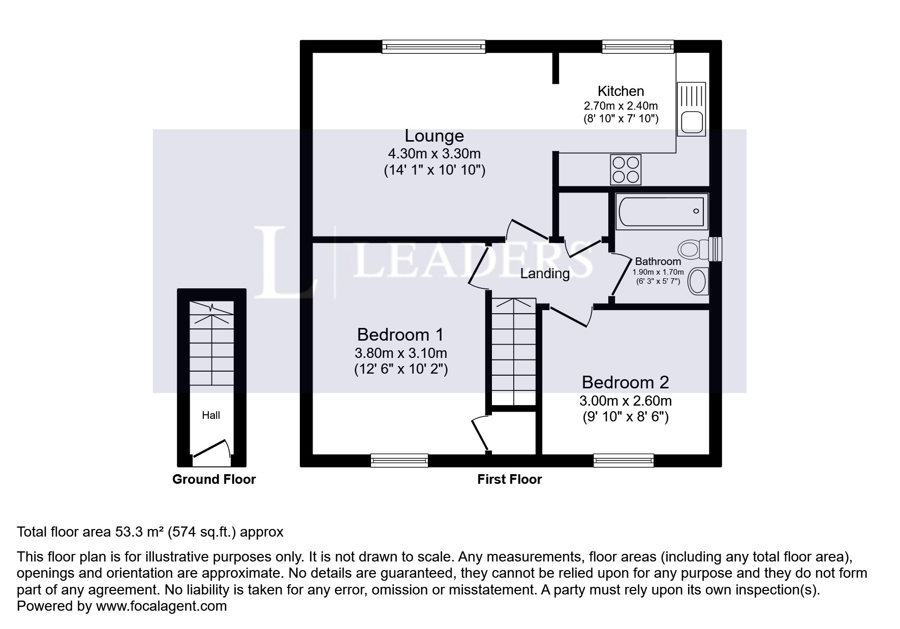 47, Green Farm Gardens, Portsmouth floorplan