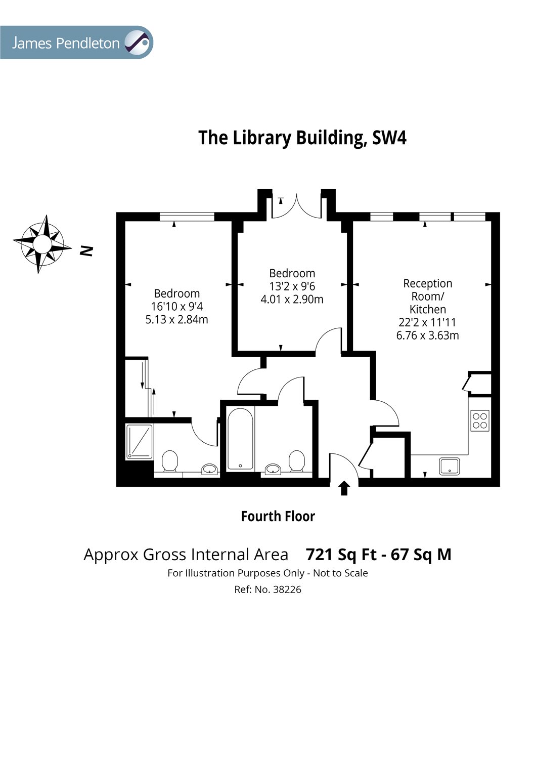 2 Bedrooms  for sale in The Library Building, Clapham, London SW4