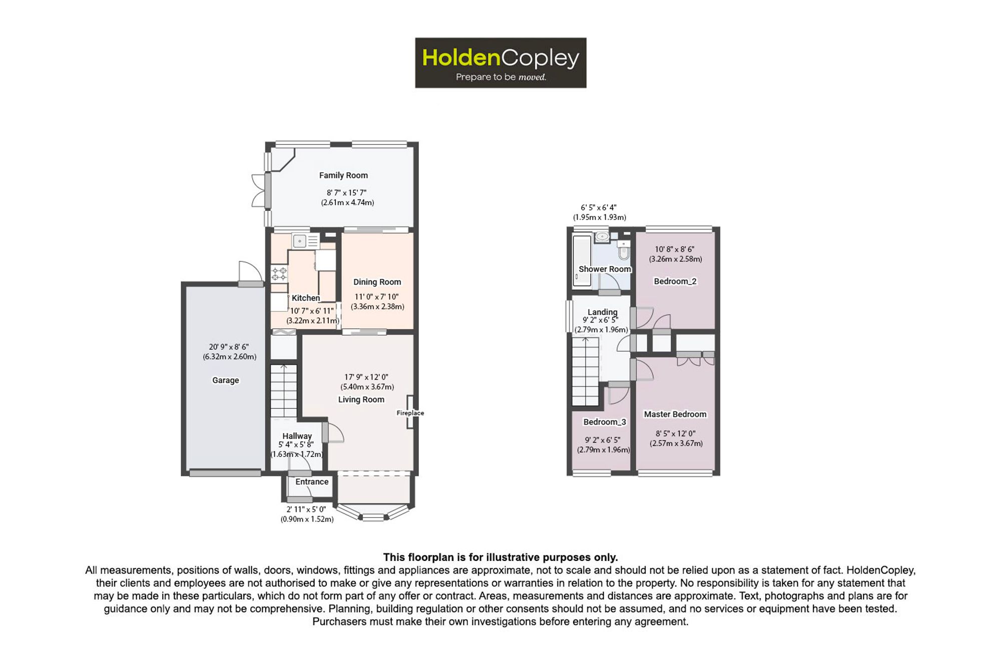 1 Coney Walk, Nottingham floorplan