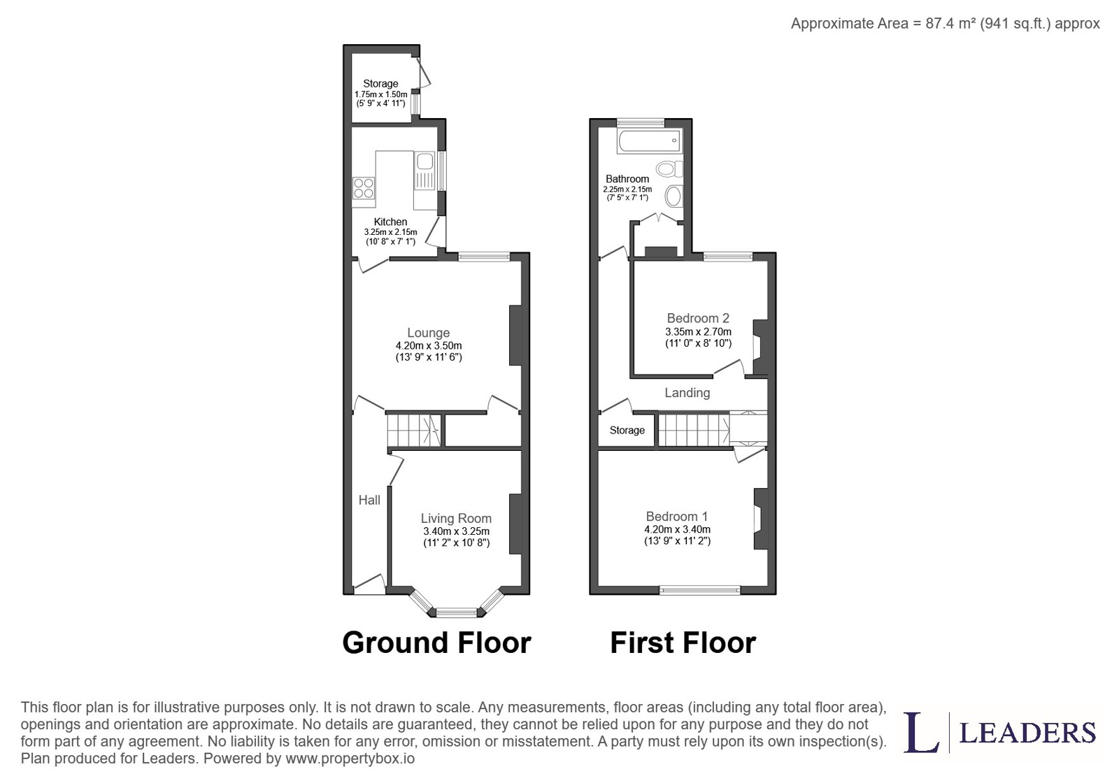 10, Roman Street, Leicestershire floorplan