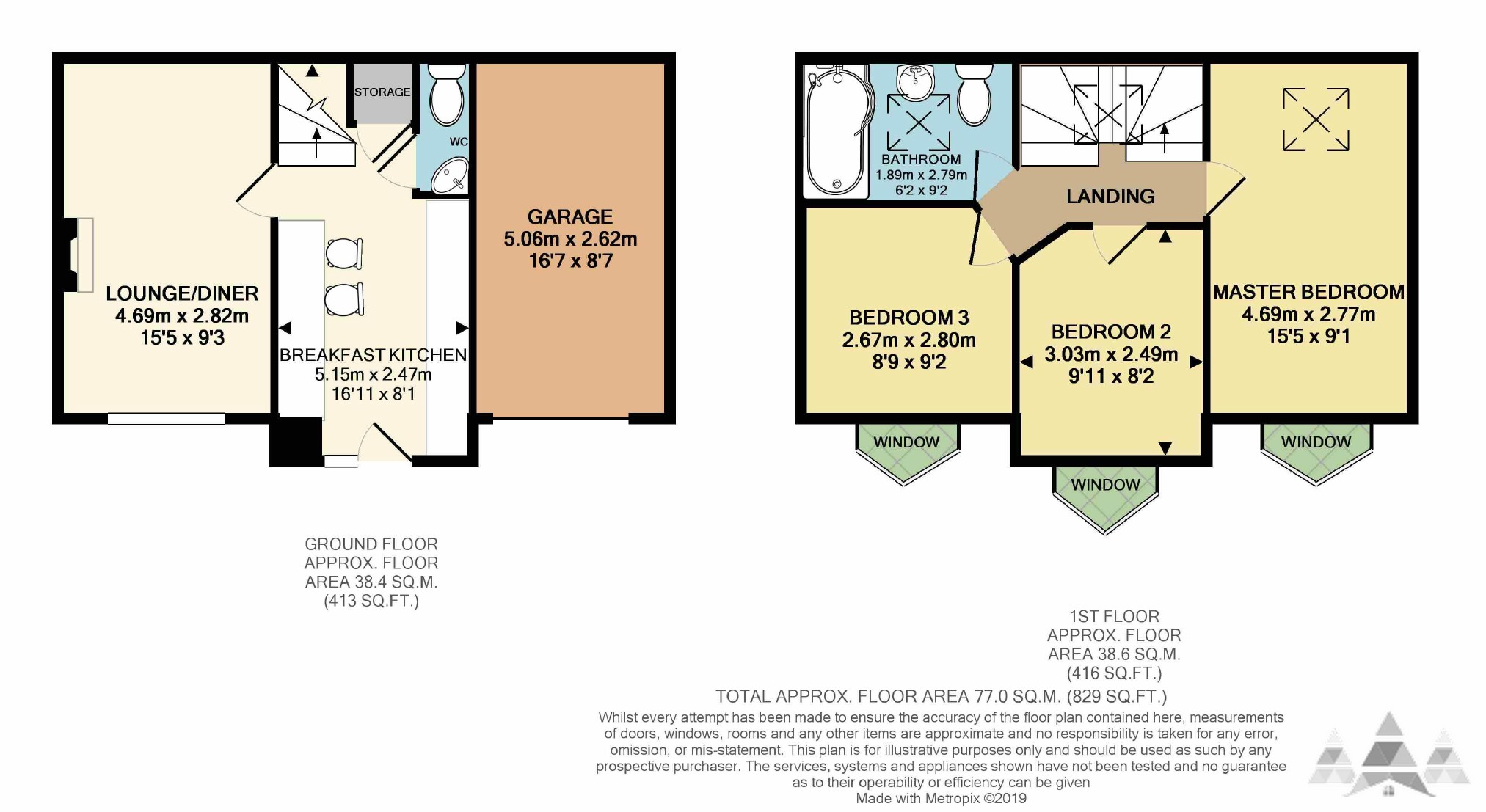 3 Bedrooms Detached house for sale in North View Street, Bolsover, Chesterfield, Derbyshire S44