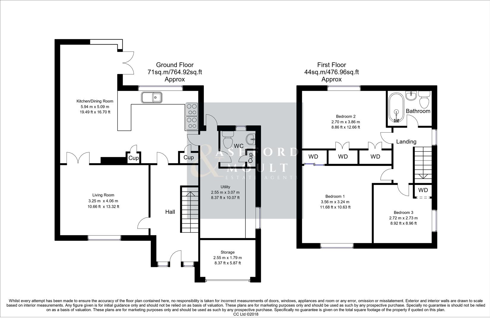 17, St. Peters Avenue, Mansfield floorplan