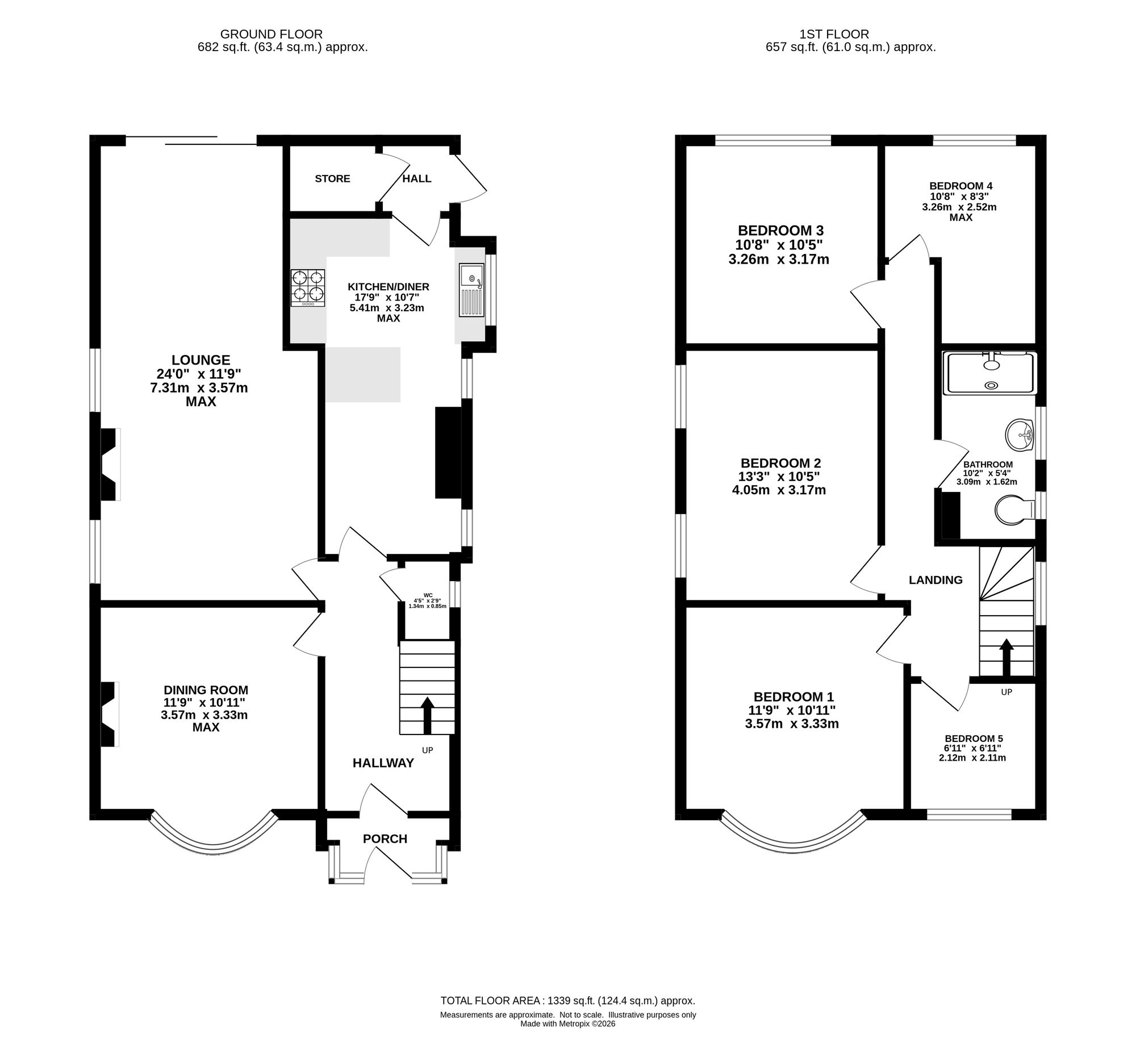 46 Parsonage Road, Stockport floorplan