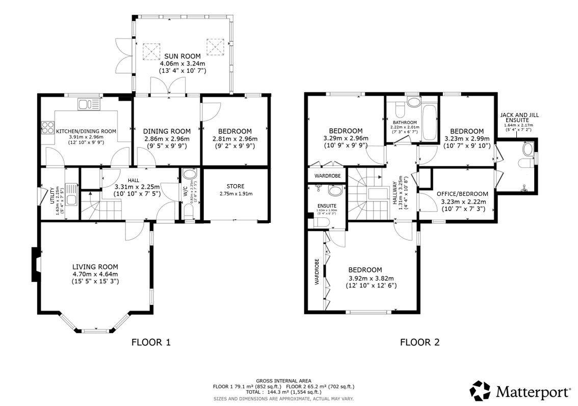 71, Donaldson Way, Balfron floorplan