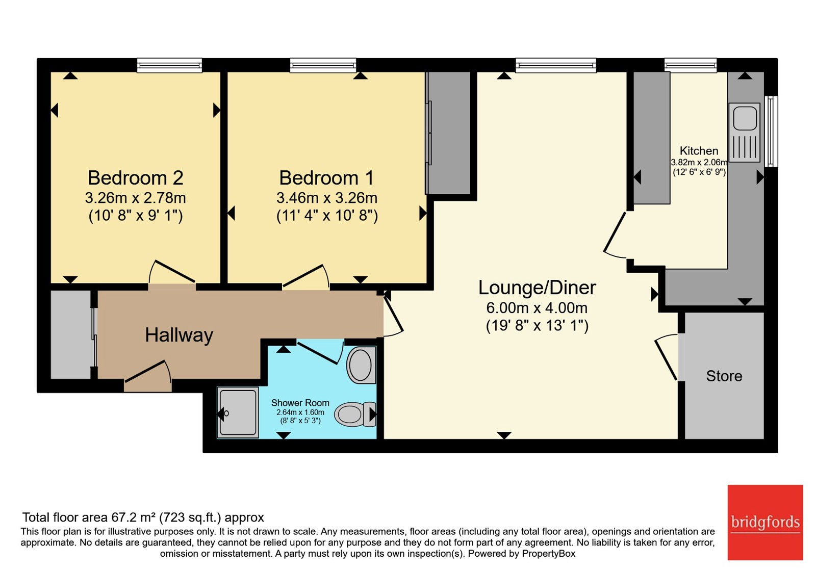42 Willow Court,, Abbey Road, Cheshire floorplan