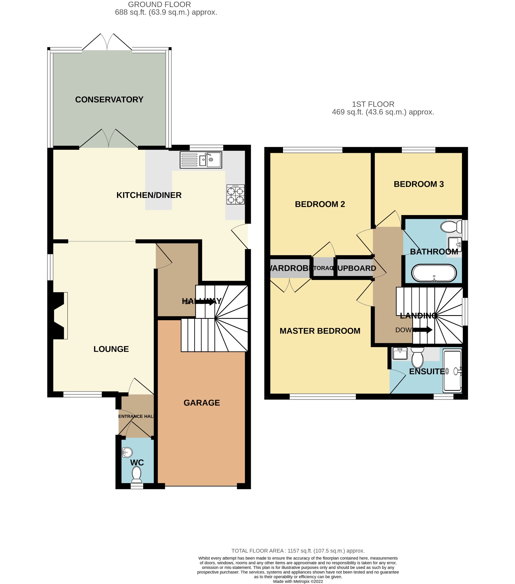 Pepperwood Drive, Wigan, Greater Manchester WN3, 3 bedroom detached