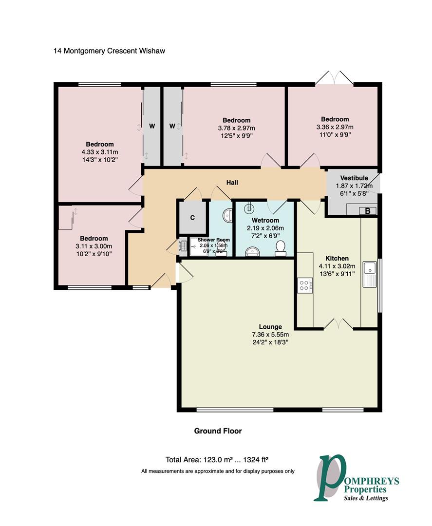 14, Montgomery Crescent, Wishaw floorplan