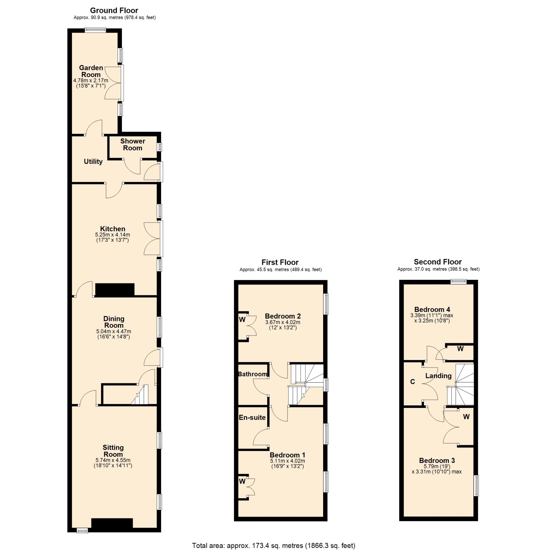 Cedar Cottage 22, Upper High Street, Northampton floorplan