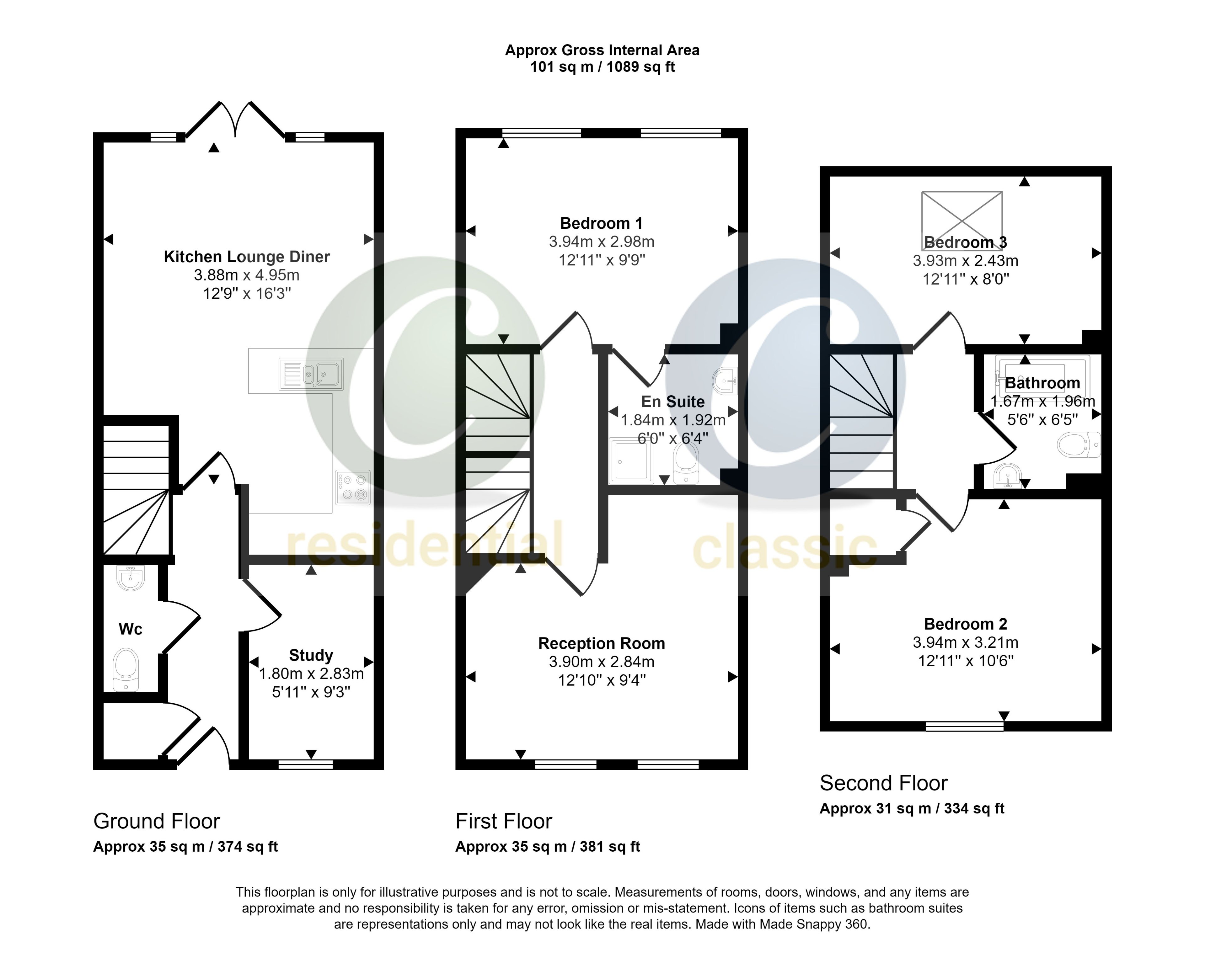 St. Thomas Way, Hawksyard, Rugeley WS15, 3 bedroom terraced house for