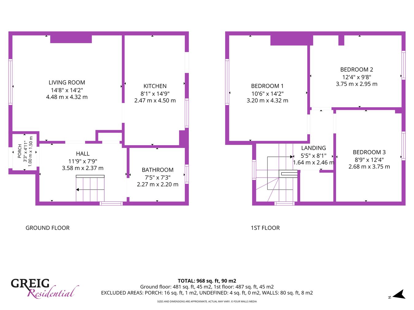 47, St Maurs Crescent, Kilmarnock floorplan