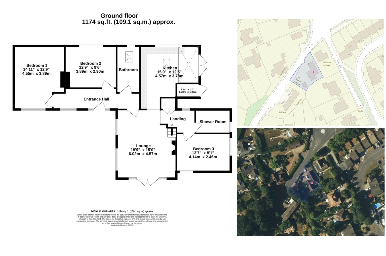 Garden Cottage,, Dunnings Road, West Sussex floorplan