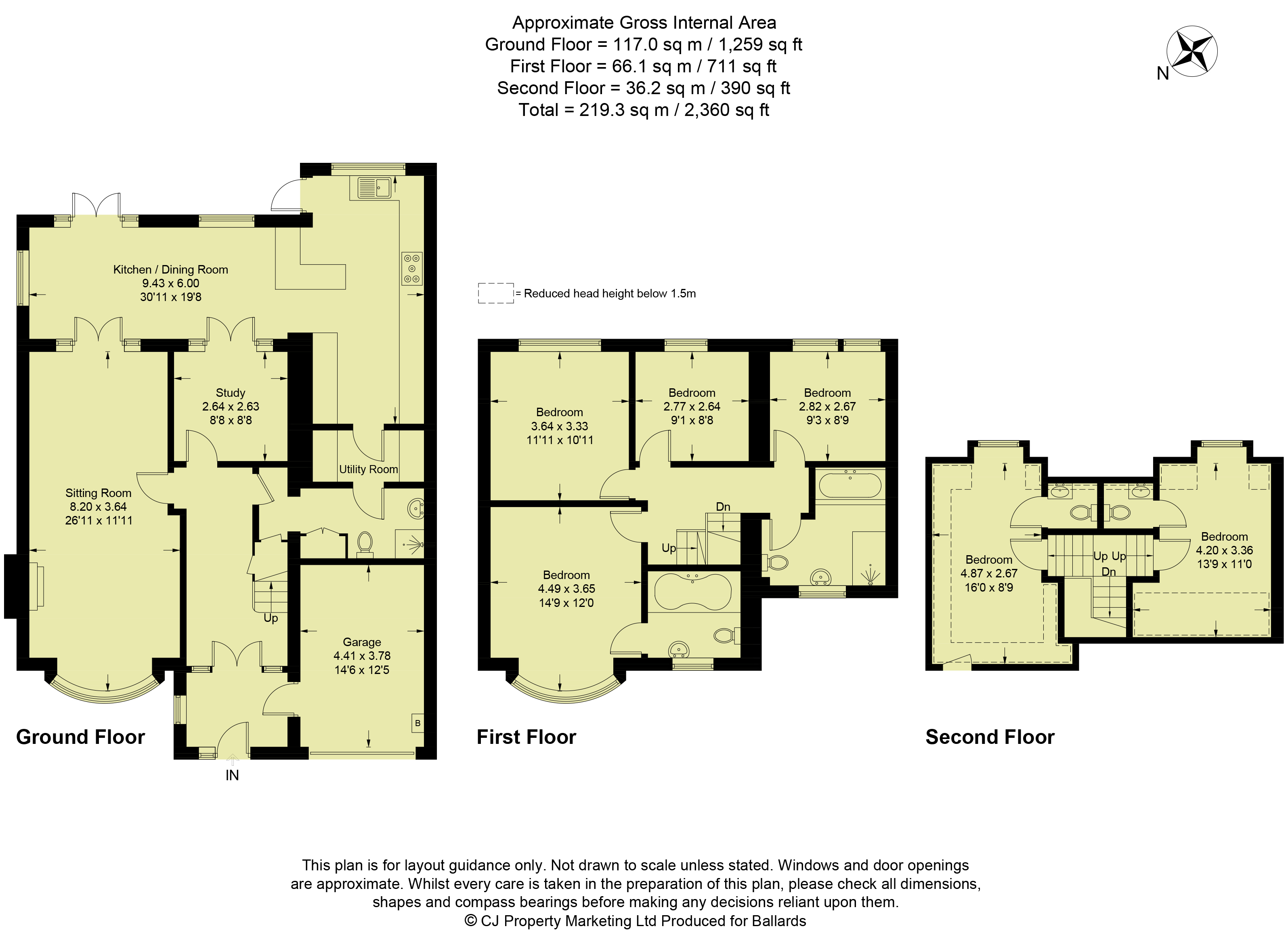Rimmington,, Booker Common, Buckinghamshire floorplan