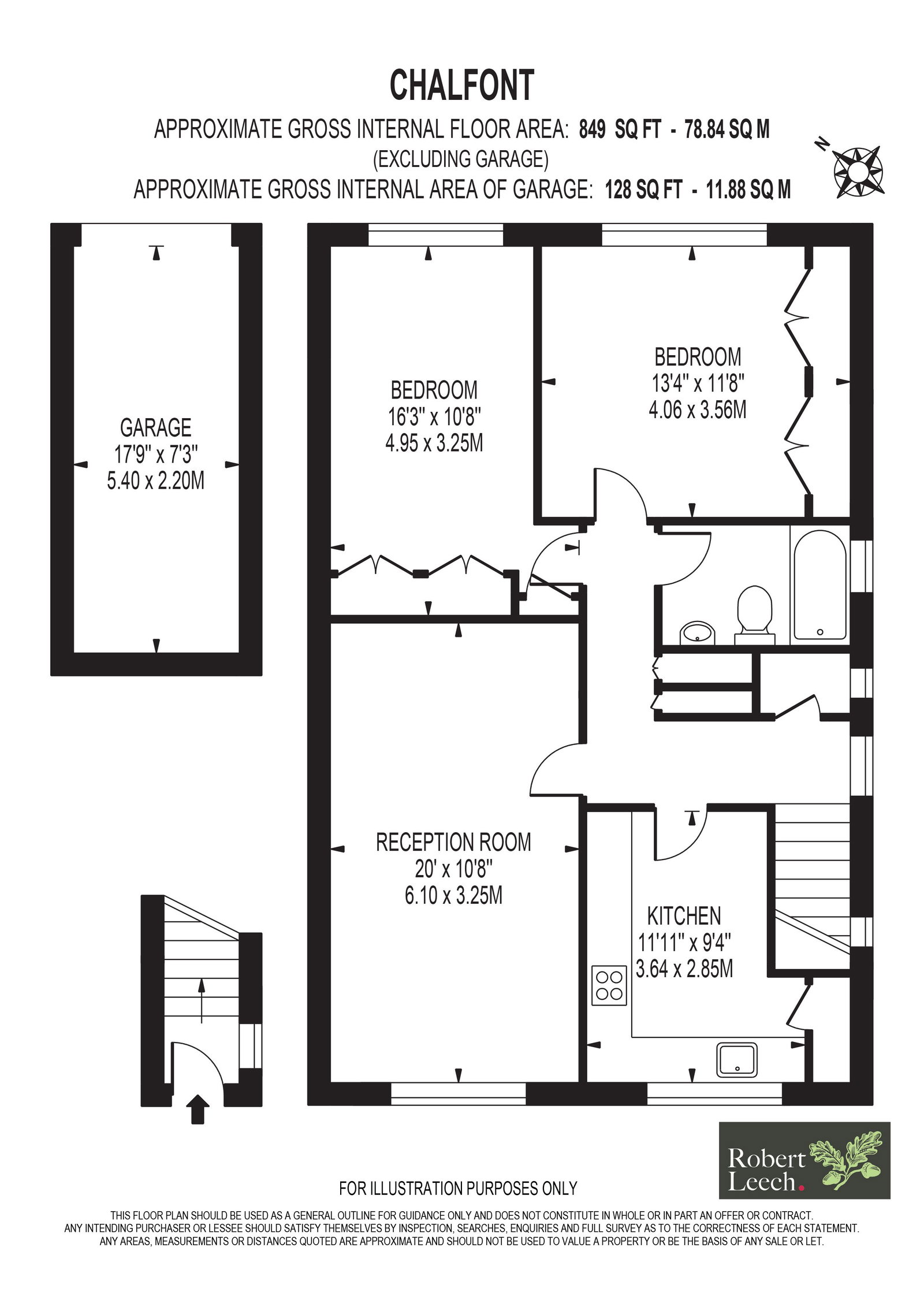 Chalfont,Flat 4, Godstone Road, Lingfield floorplan