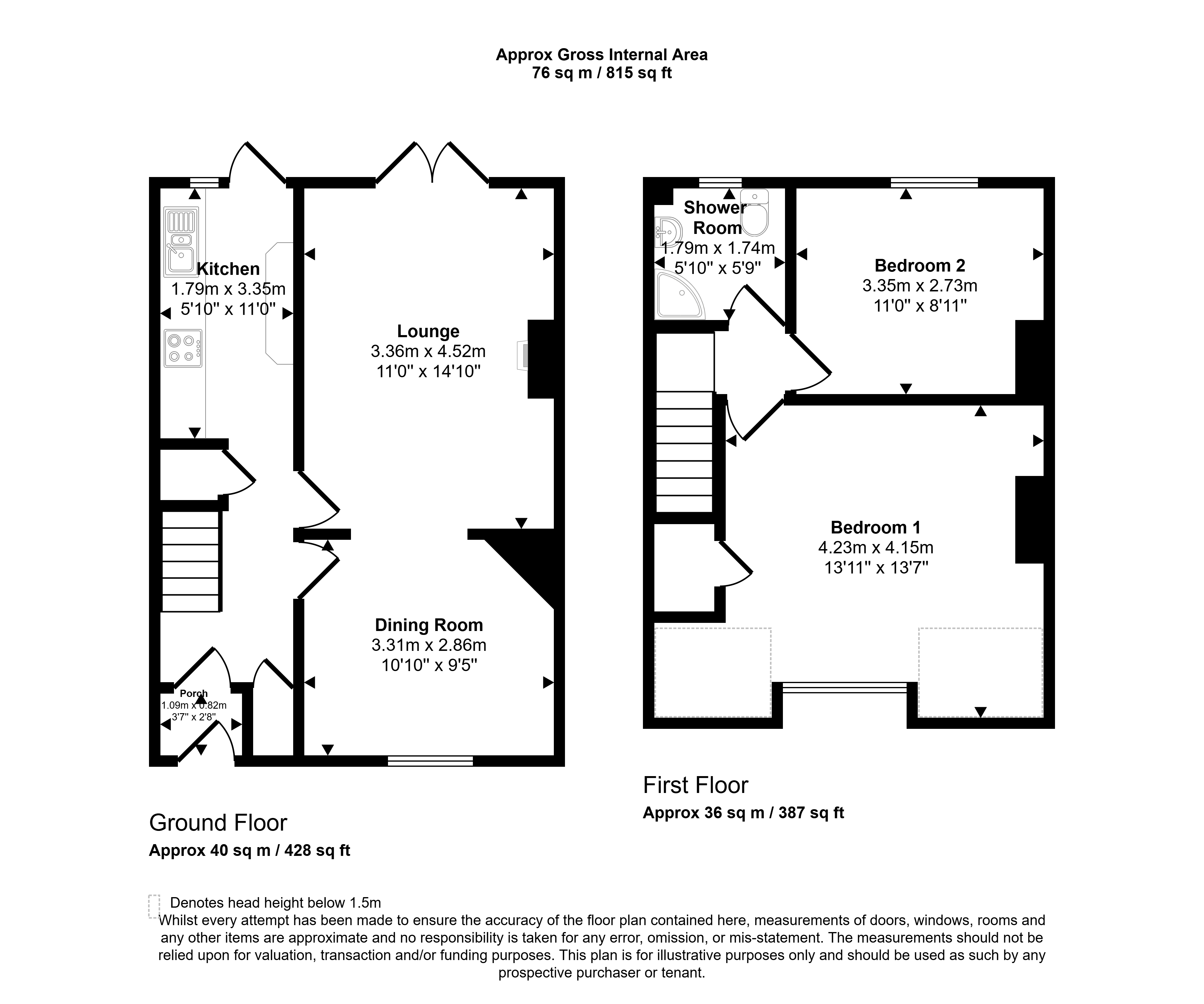 37, Parkstead Road, London floorplan