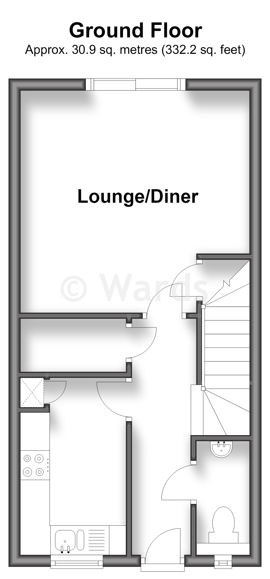 32, Olympia Way, Whitstable floorplan