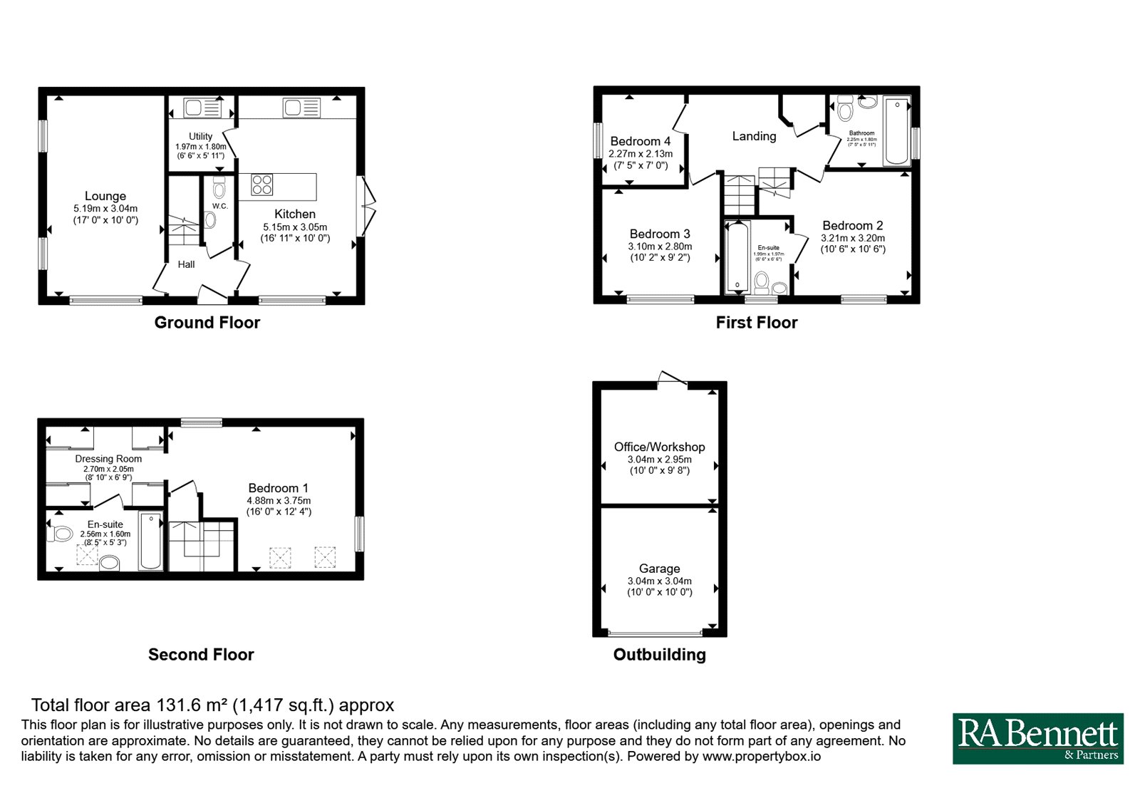 14, Battersby Close, Warwickshire floorplan