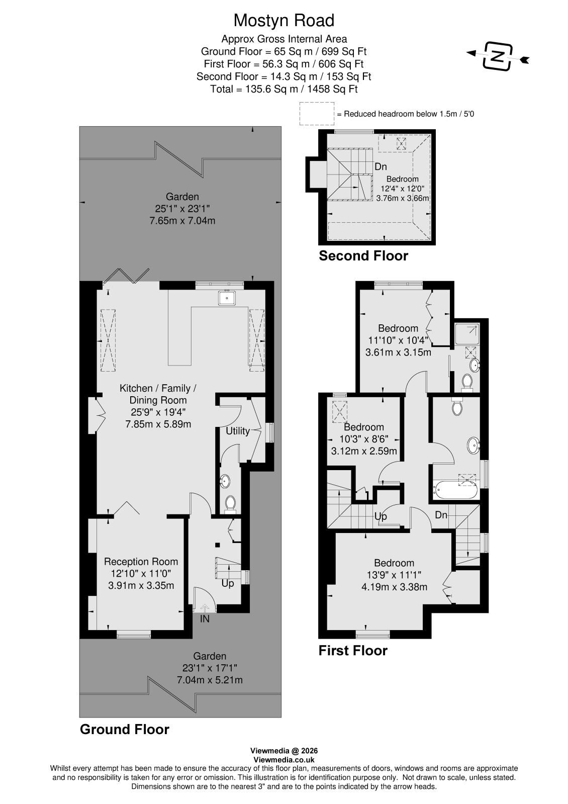 34, Mostyn Road, Merton floorplan