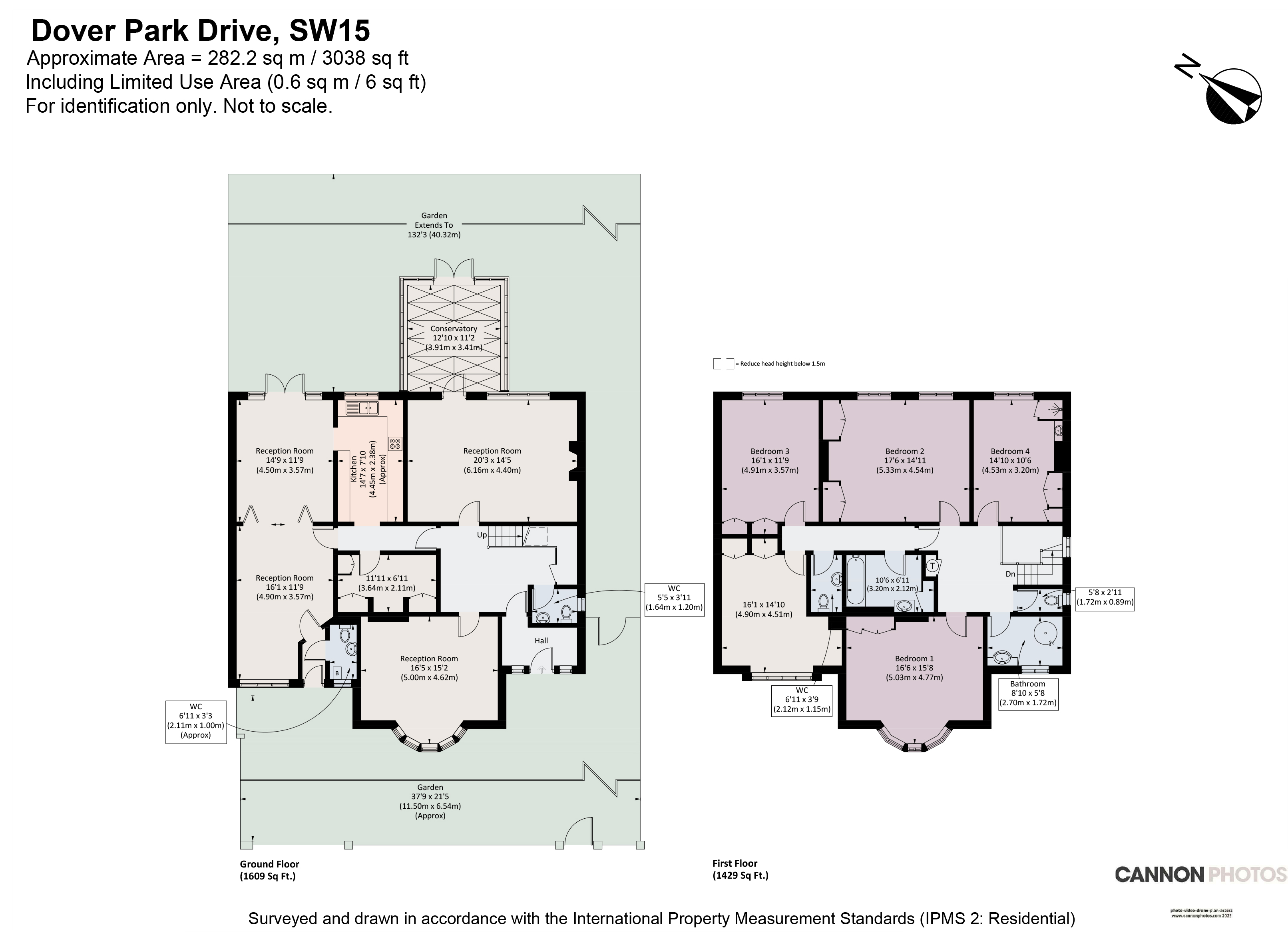 5, Dover Park Drive, London floorplan