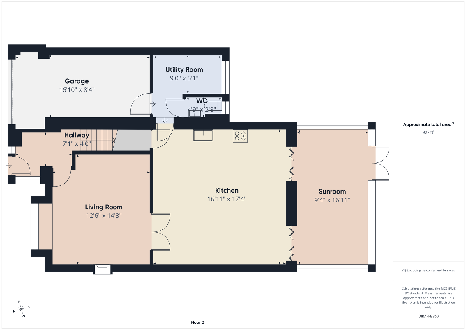 6, Arnside Road, Wigan floorplan
