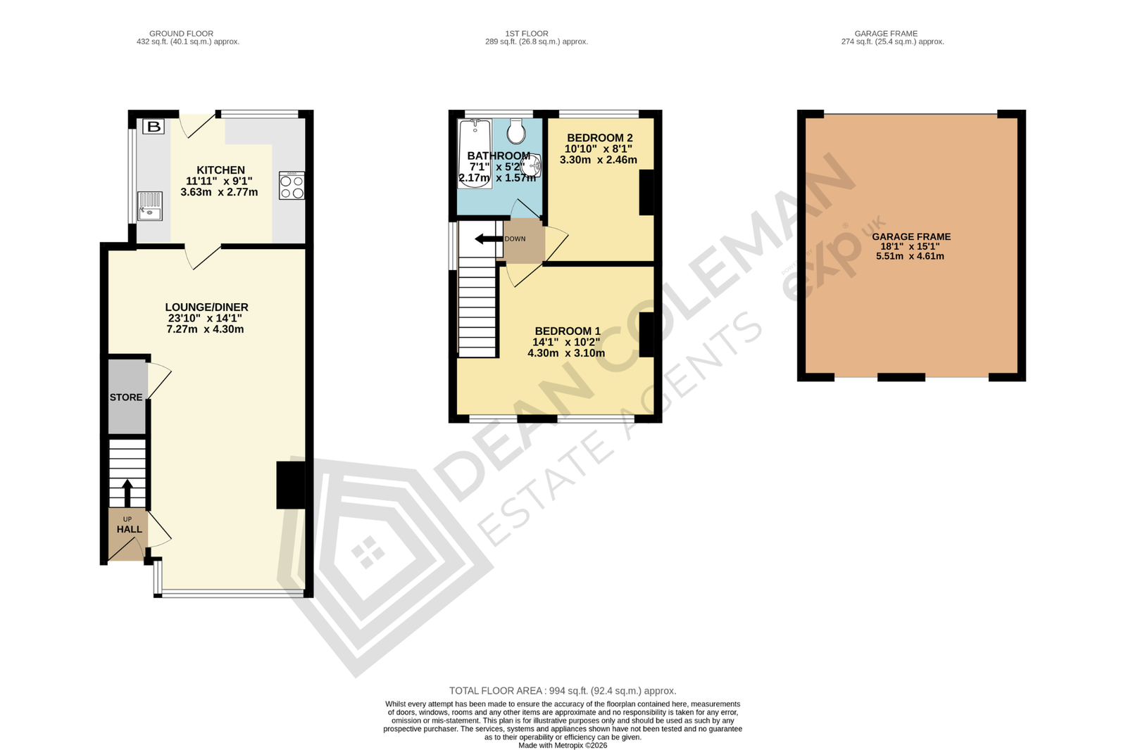 441, Rednal Road, Birmingham floorplan
