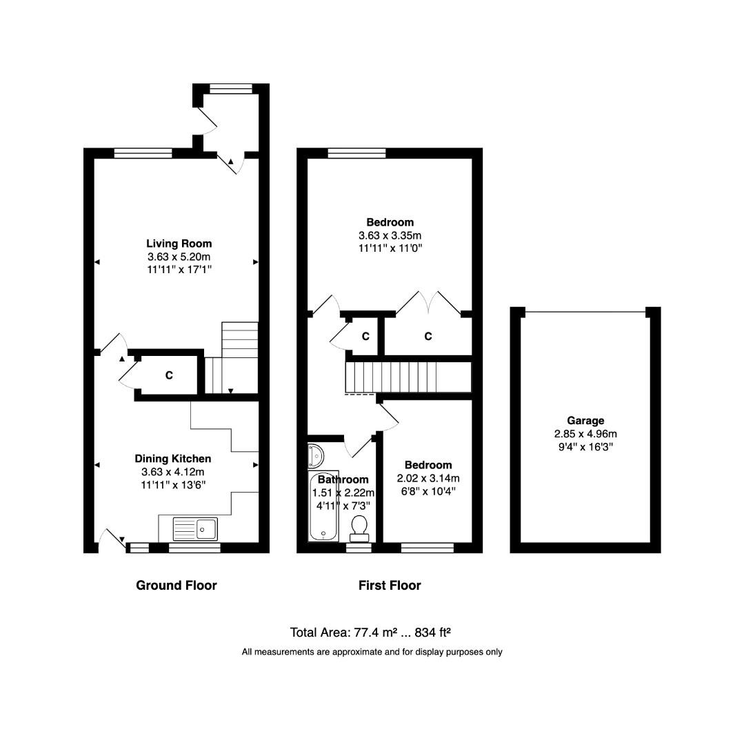 4, Highfield Garth, Leeds floorplan
