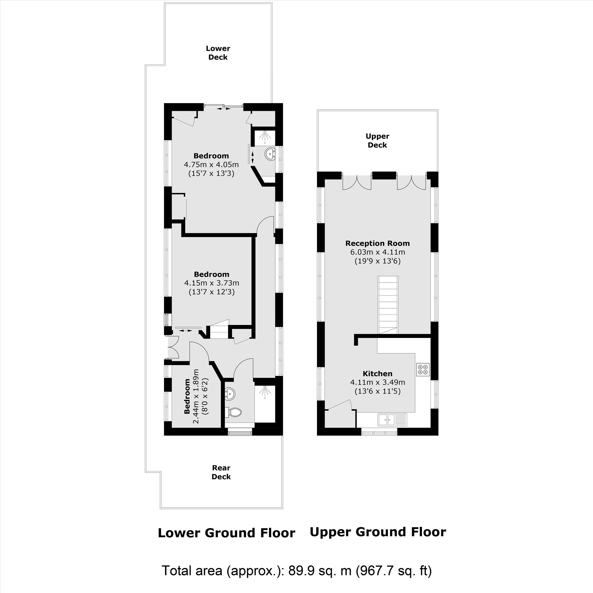 4 Ryepeck Meadow Moorings, Chertsey Road, Shepperton floorplan