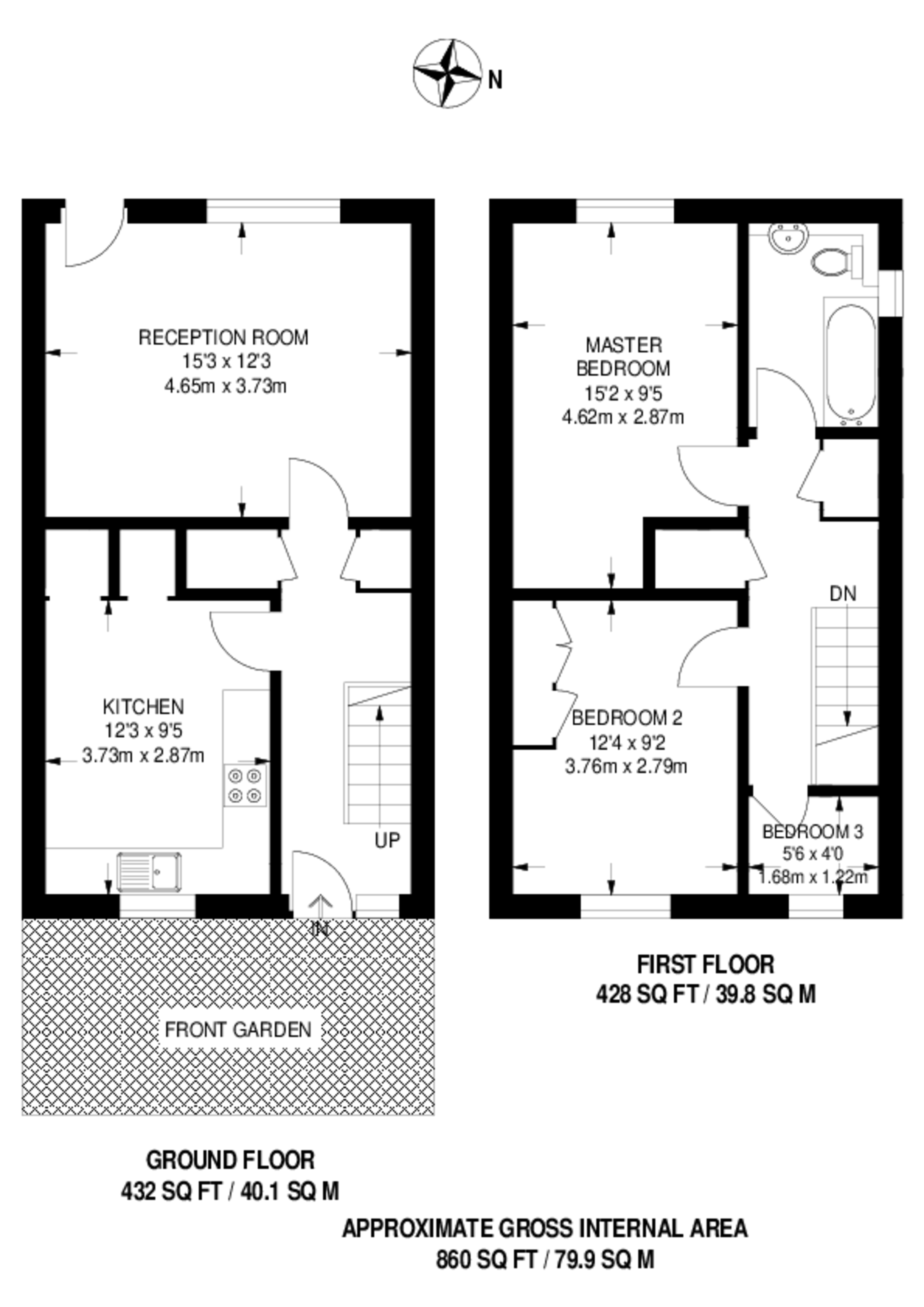 Mascotts Close, Gladstone Park floorplan