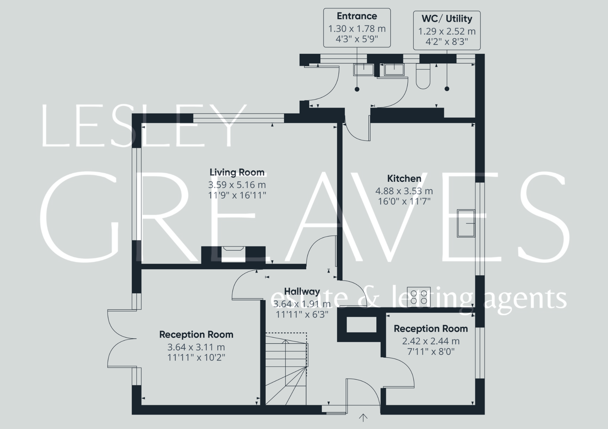 11, Orchard Close, Nottingham floorplan