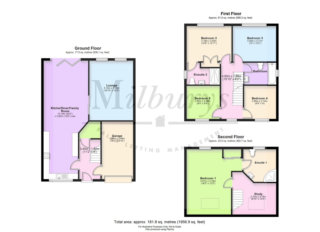 56, Lark Rise, Yate floorplan