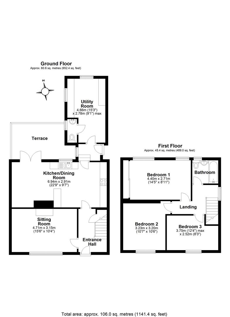 13, Kingsale Road, Salcombe floorplan
