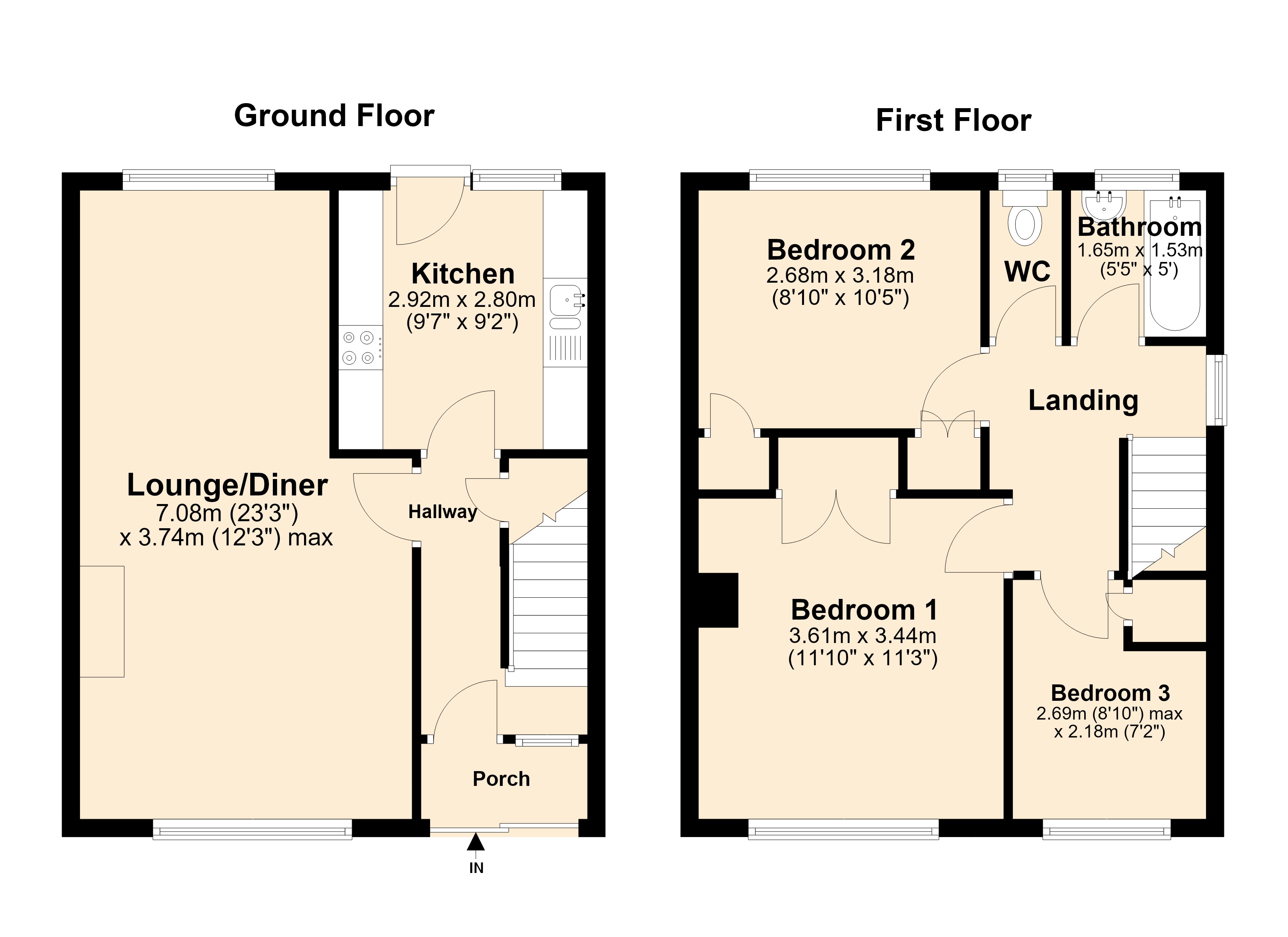 15, Peach Ley Road, Birmingham floorplan