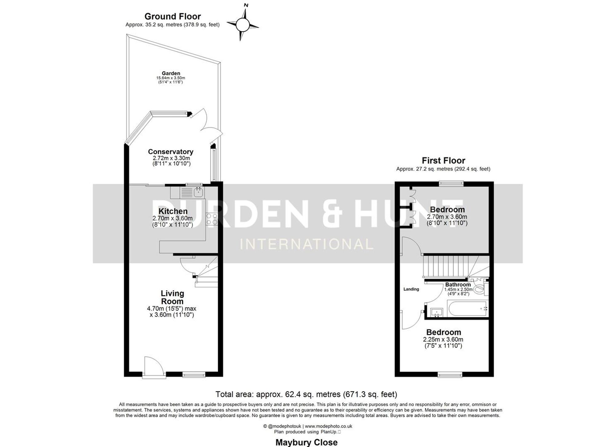 6 Maybury Close, Loughton floorplan