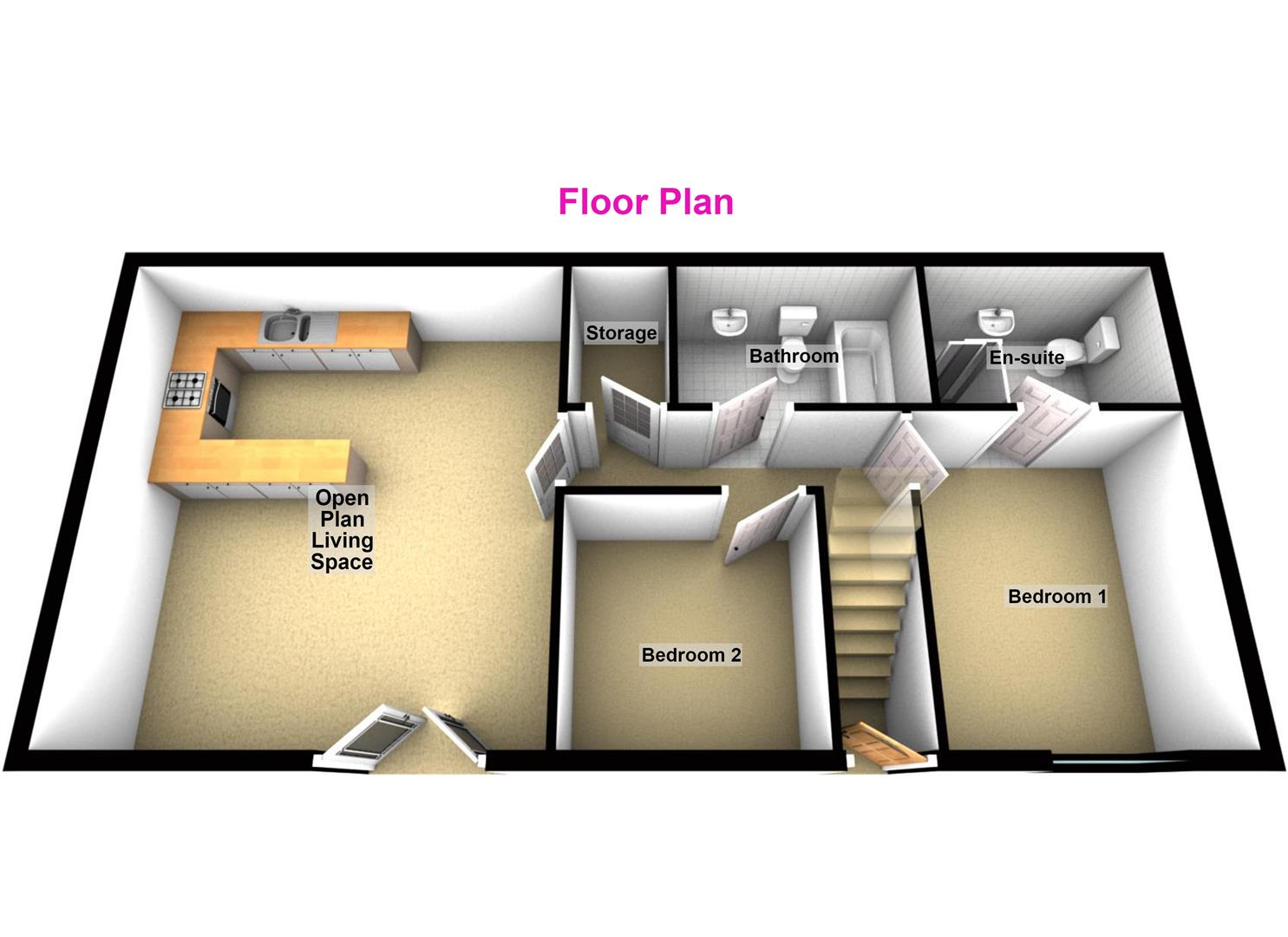 2, Mare Close, Whitchurch floorplan