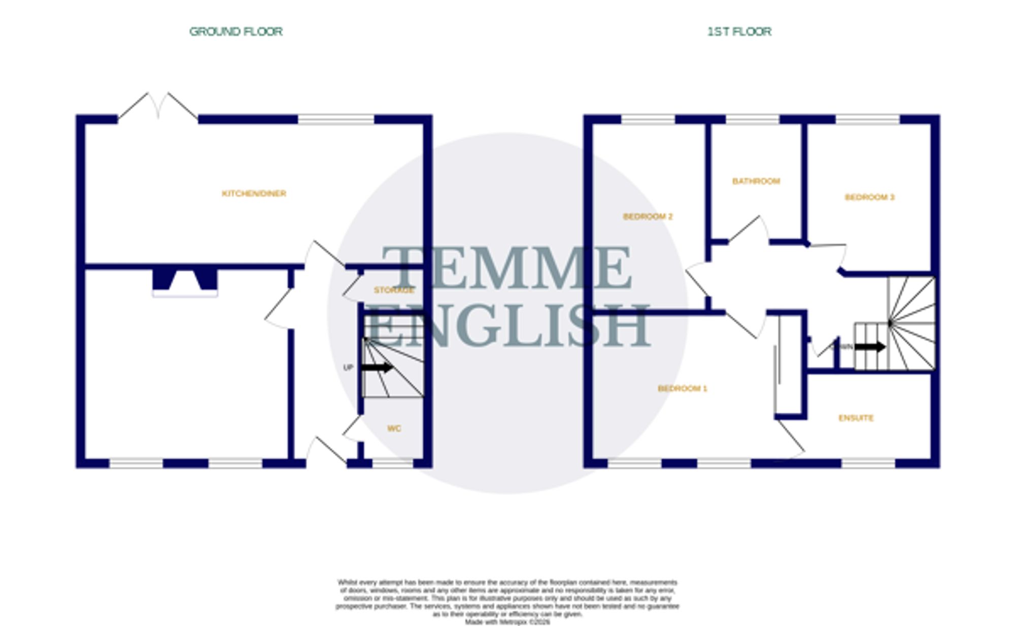 2 Ostrich Street, Colchester floorplan