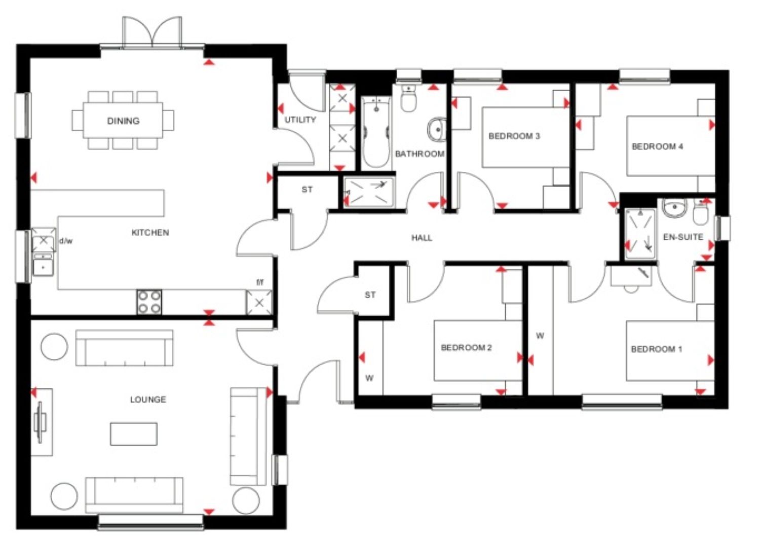 H805226, Sequoia Grove, Cambusbarron, Stirling floorplan