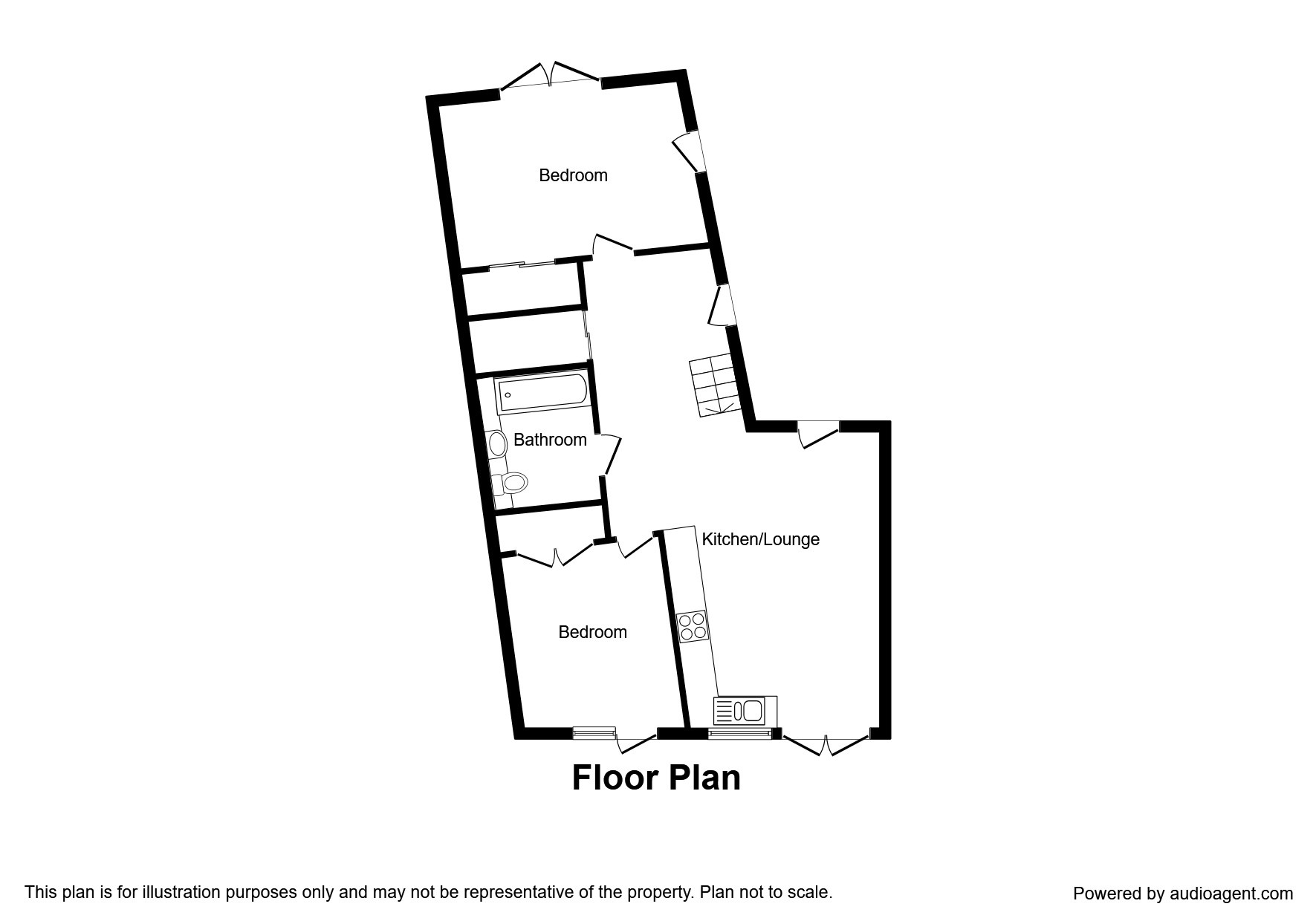 New home, 2 bed terraced bungalow for sale in Hedge Hill, Enfield EN2