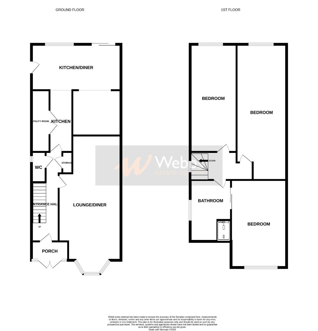 27, Lincoln Road, Walsall floorplan
