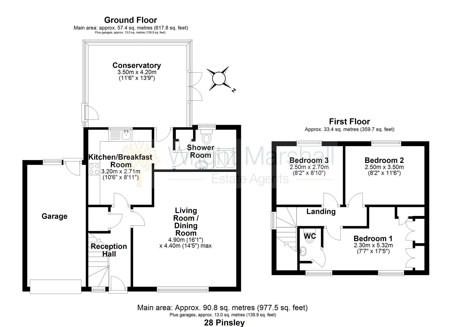28, Pinsley View, Nantwich floorplan