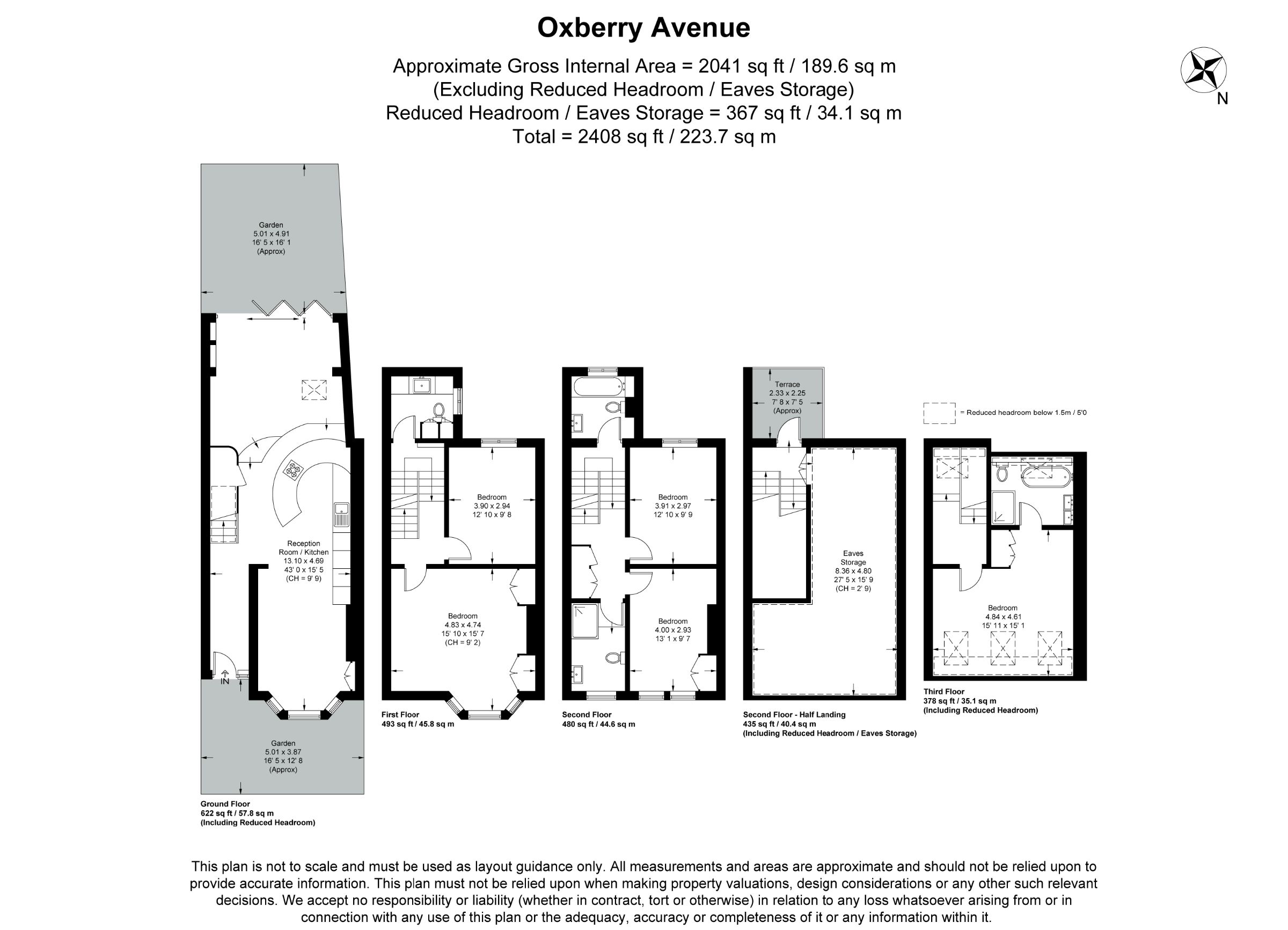 68 Oxberry Avenue, London floorplan