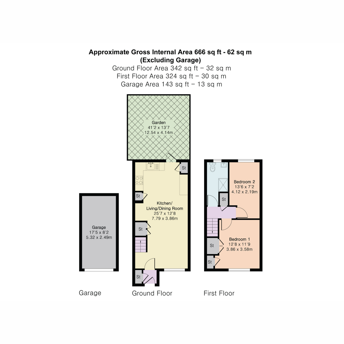 7, Hawksworth Close, Grove, Wantage floorplan