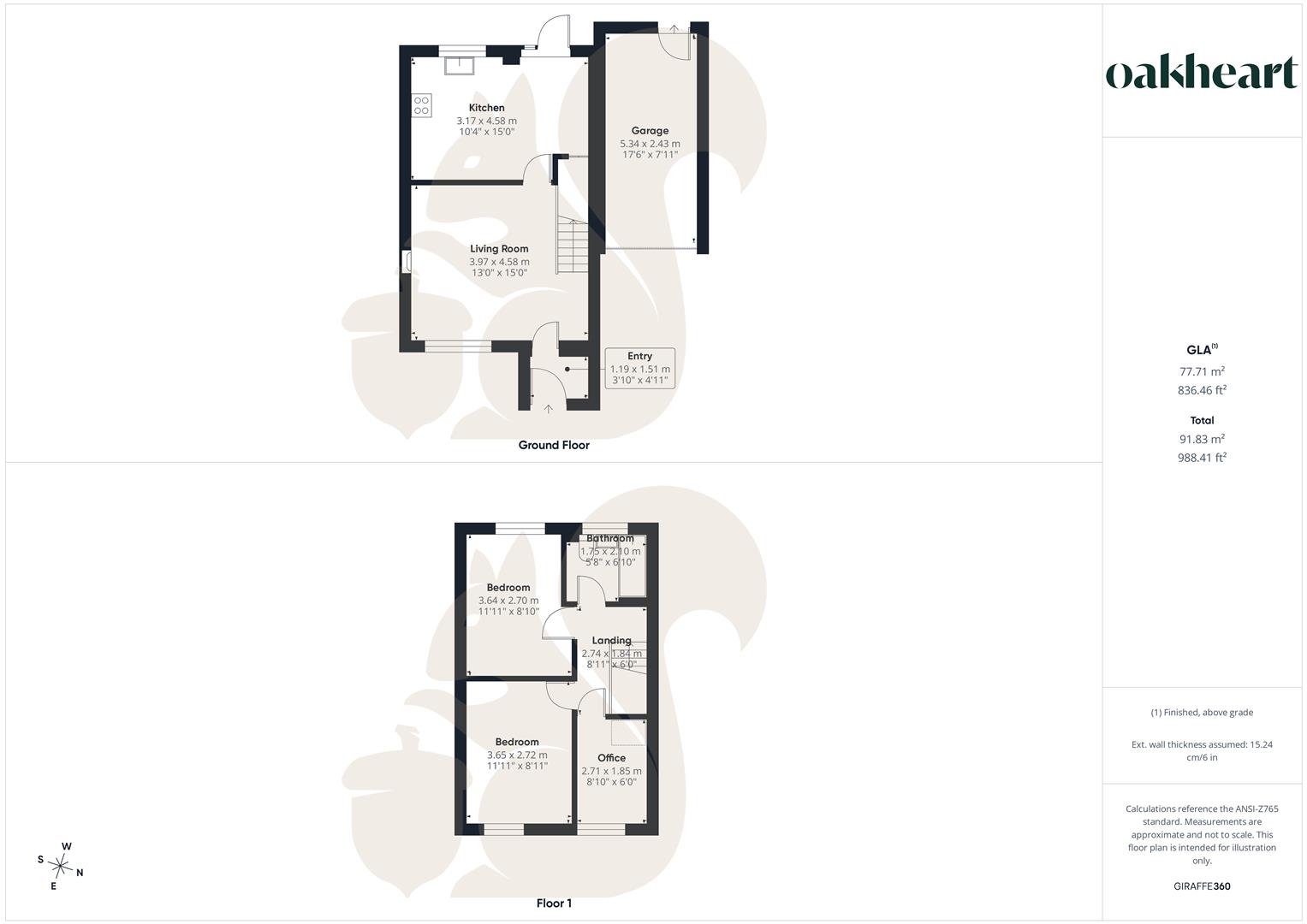 4 Persardi Court, Holt Drive, Colchester floorplan