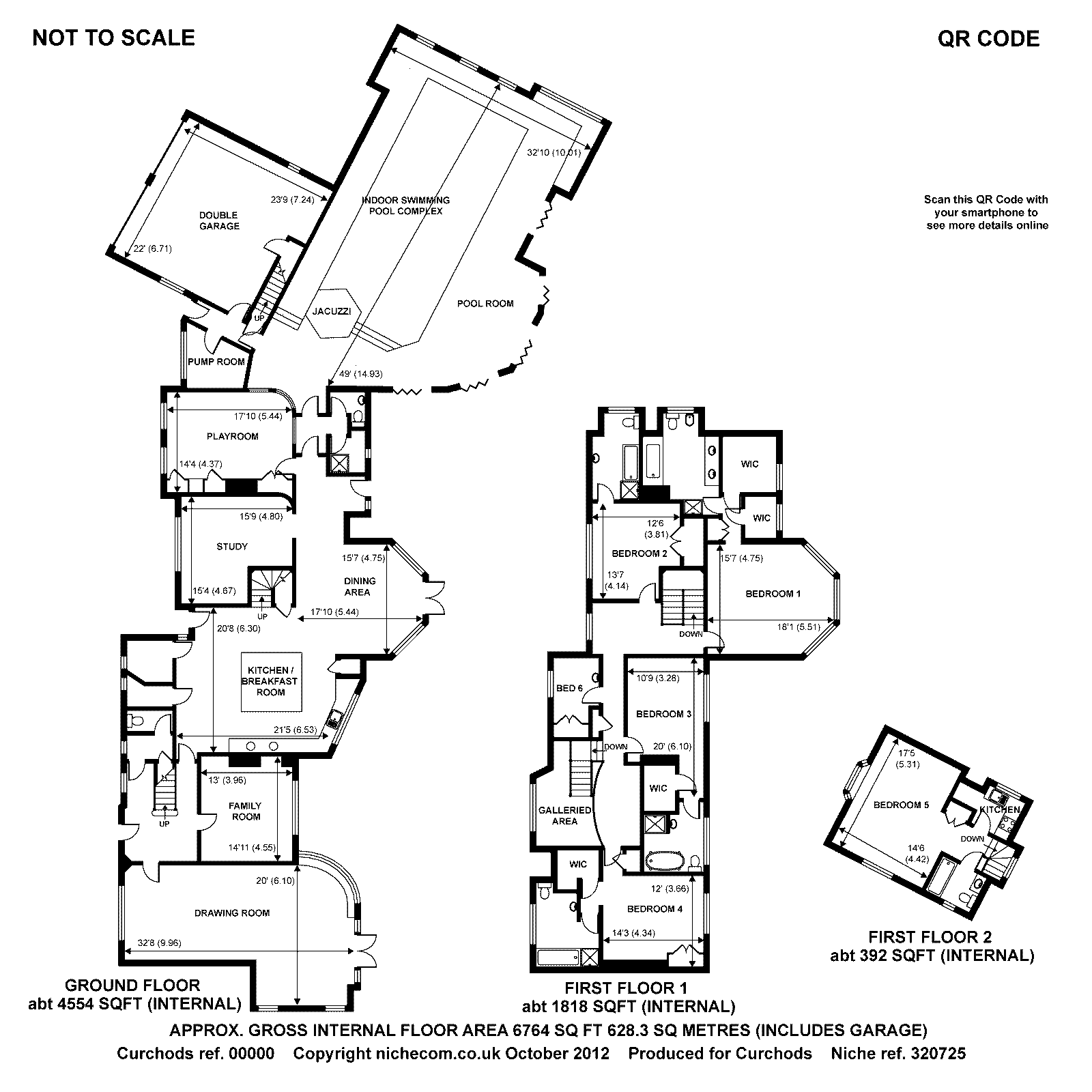 The Moat House, 102, Silverdale Avenue, Ashley Park floorplan