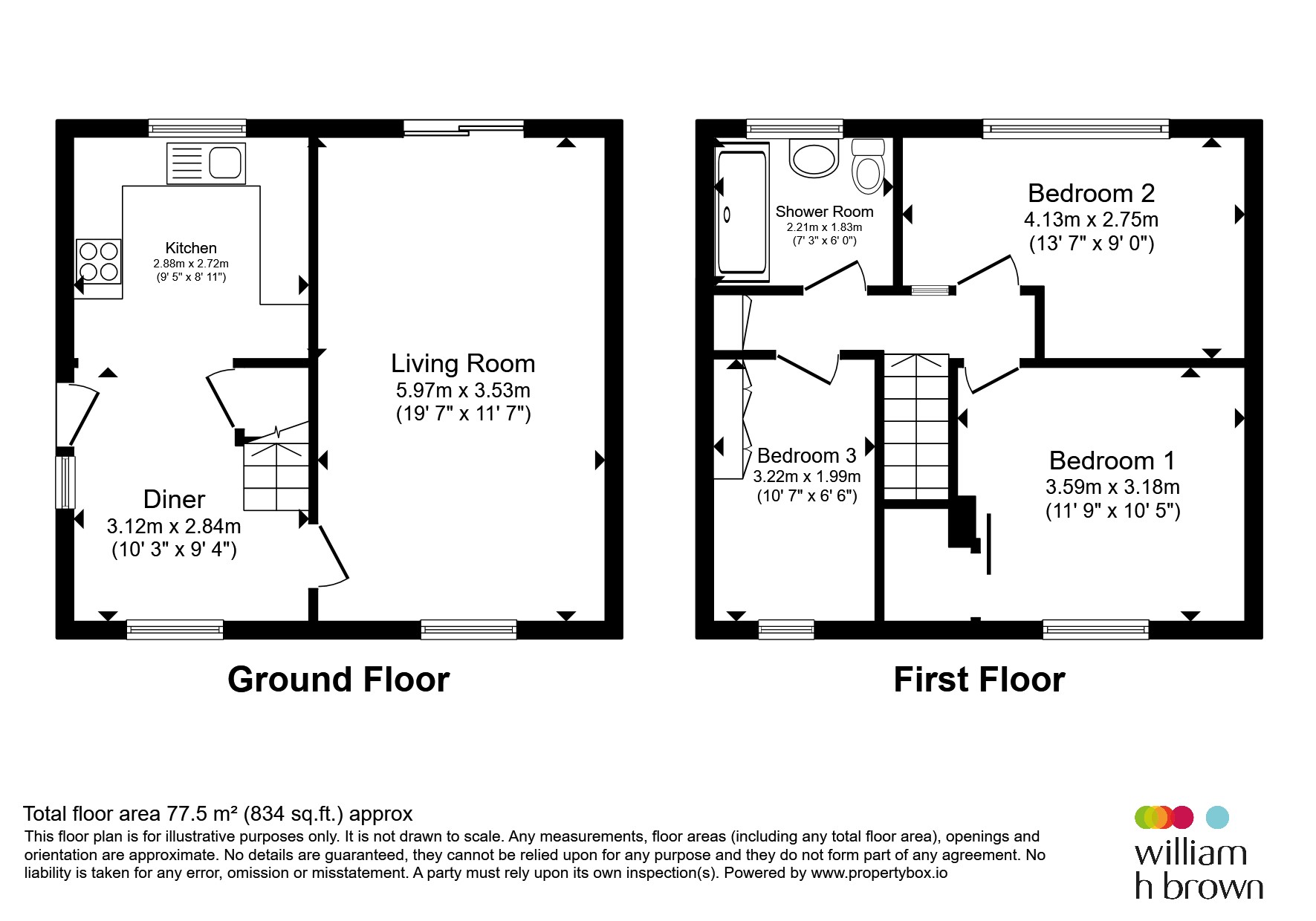 62, Smithy Parade, DEWSBURY floorplan