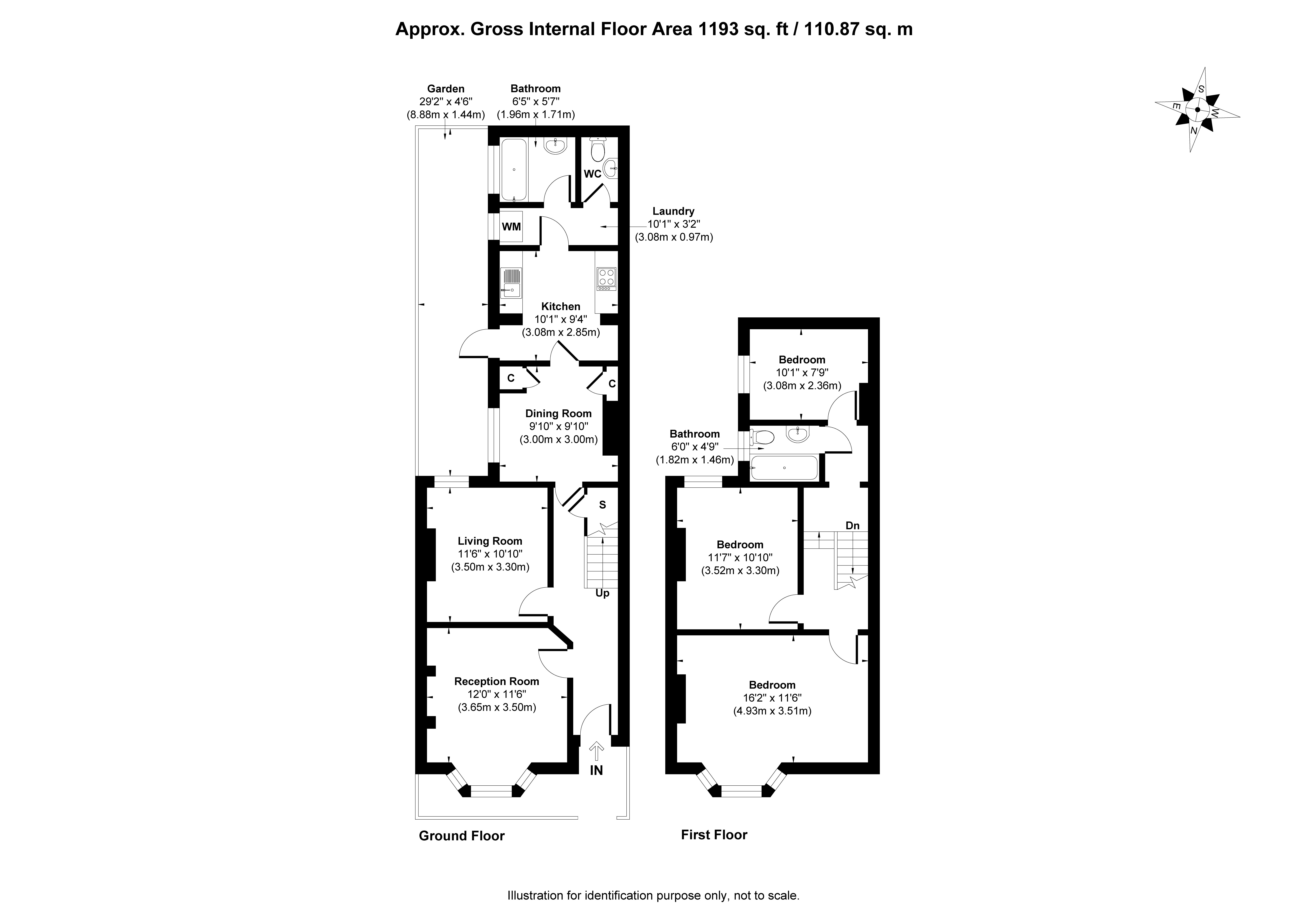 136, Kitchener Road, London floorplan