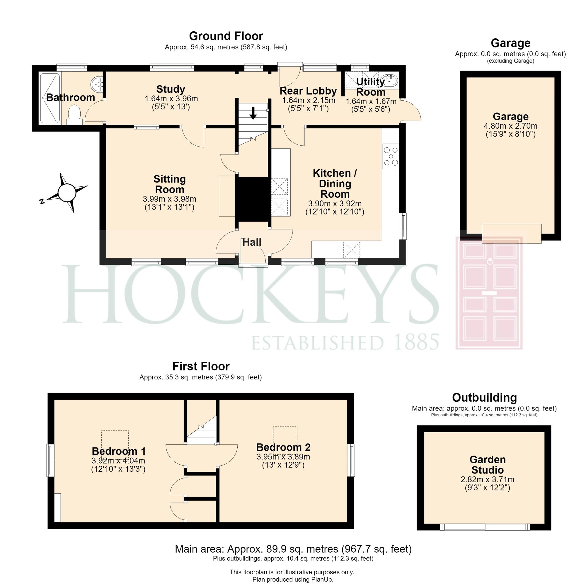 22 High Street, Cambridge floorplan