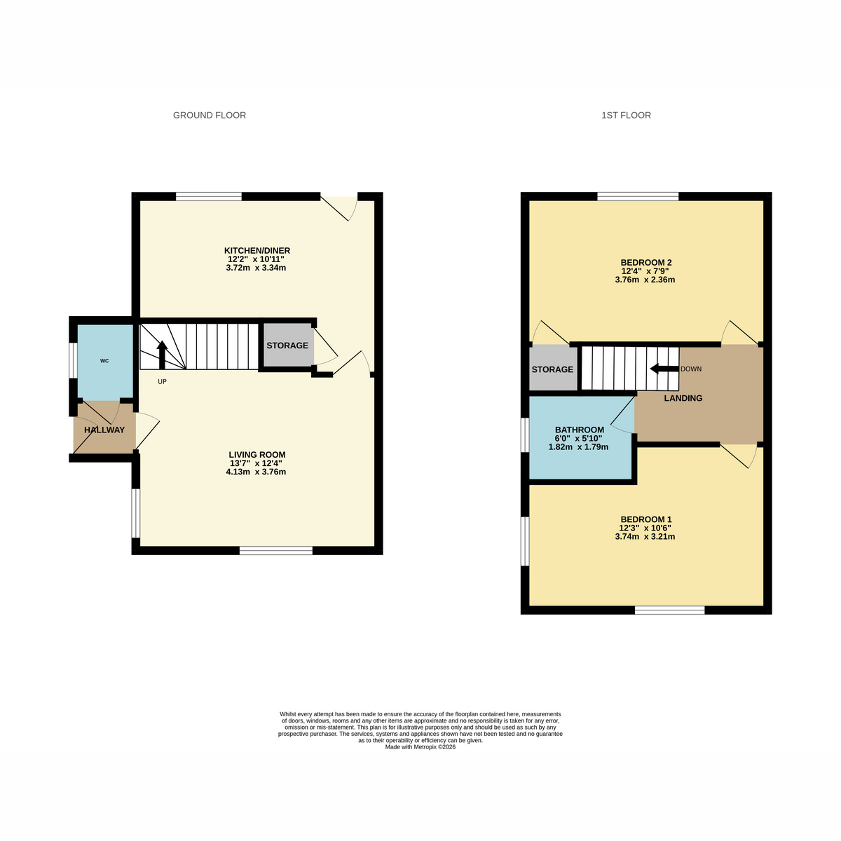 3, Lily Way, New Ollerton floorplan