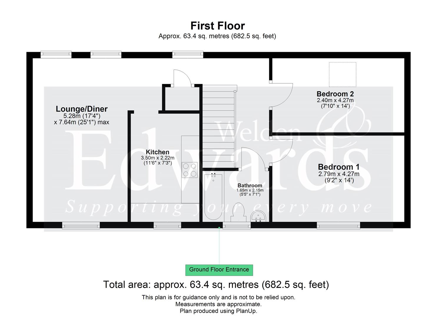7, Mercers Close, Tiverton floorplan