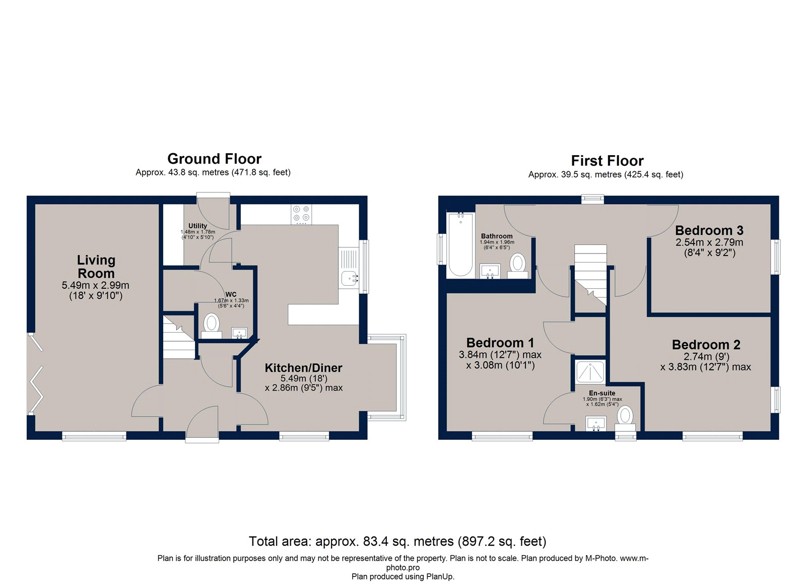 Plot 2, Oundle Walk, Oundle floorplan