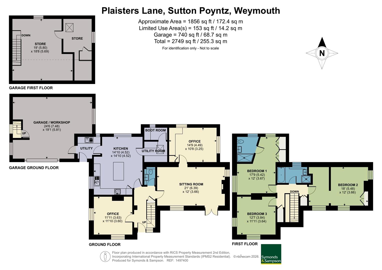 Smithy Cottage, Plaisters Lane, Weymouth floorplan