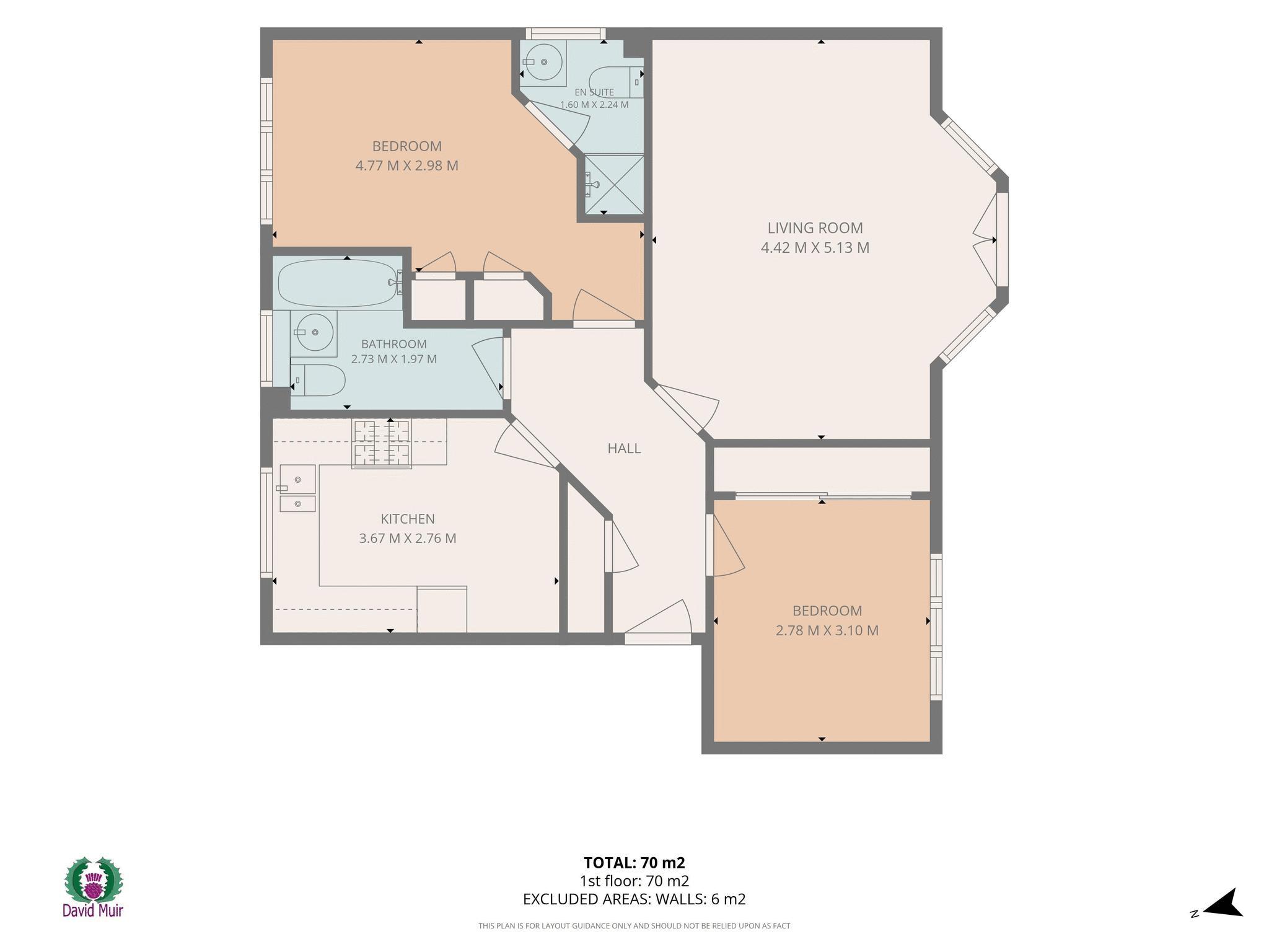 2/1, 20, Willowbank Grove, Alexandria floorplan
